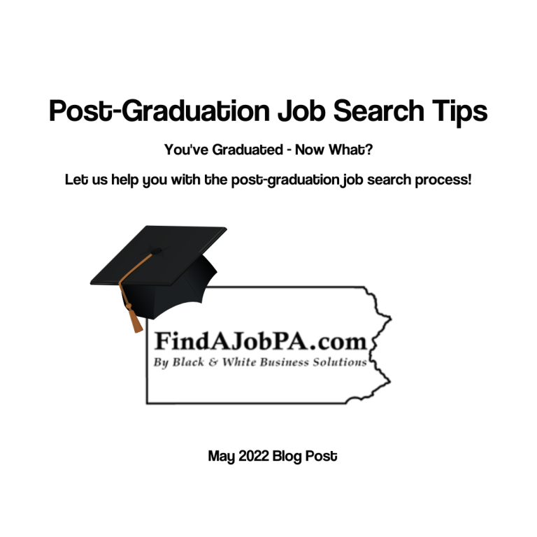 Post Graduation Job Search Tips